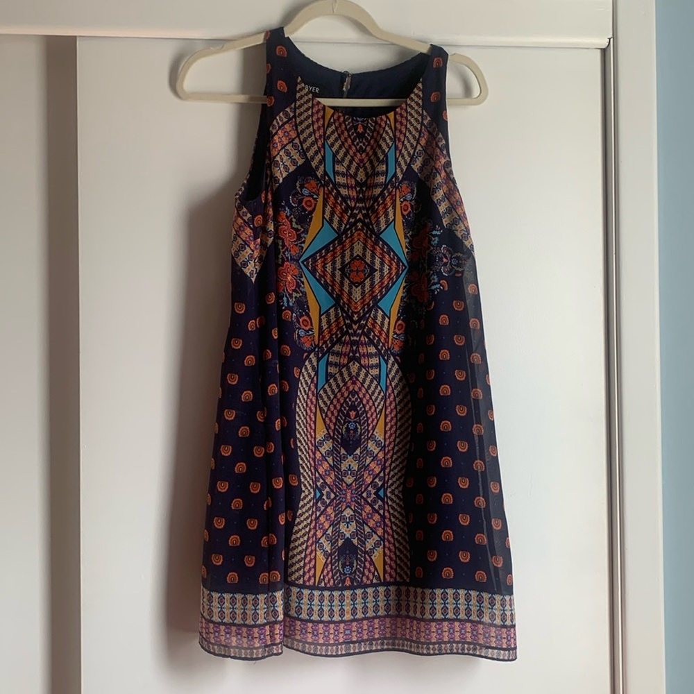Boho mini dress